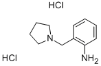 2-吡咯烷-1-甲基-苯胺双盐酸盐结构式_50591-59-8结构式