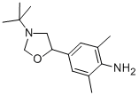 2,6-Dichloro-4-(3-(1,1-dimethylethyl)-5-oxazolidinyl)benzenamine Structure,50617-62-4Structure