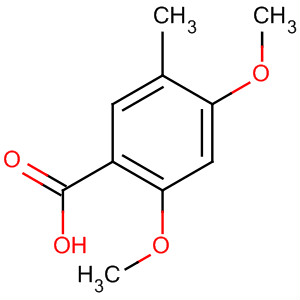 2,4-Dimethoxy-5-methylbenzoic acid Structure,50625-55-3Structure