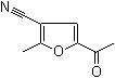 5-乙酰基-2-甲基呋喃-3-甲腈结构式_50626-10-3结构式