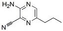 (9CI)-3-氨基-6-丙基-吡嗪甲腈结构式_50627-23-1结构式