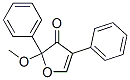 2-Methoxy-2,4-diphenyl-3(2H)-furanone Structure,50632-57-0Structure