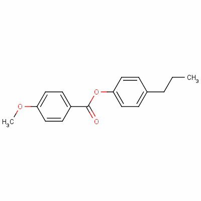 4-丙基苯基对茴香酸酯结构式_50649-28-0结构式