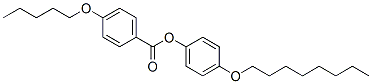 4-N-octyloxyphenyl 4-n-pentyloxybenzoate Structure,50649-44-0Structure