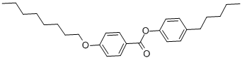 4-戊基-4-辛基氧基苯甲酸苯酯结构式_50649-56-4结构式