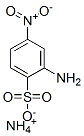2-氨基-4-硝基苯磺酸铵结构式_50667-34-0结构式