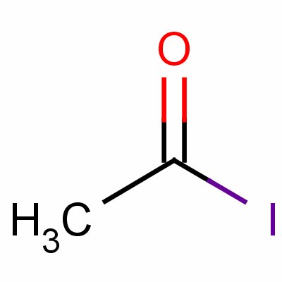 乙酰碘结构式_507-02-8结构式