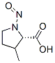 (9CI)-3-甲基-1-亚硝基-脯氨酸结构式_507453-81-8结构式