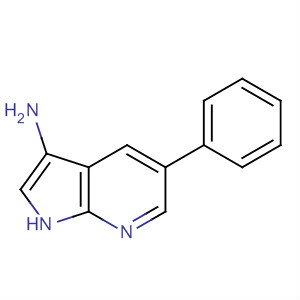 3-氨基-5-苯基-1H-吡咯并[2,3-B]吡啶结构式_507462-28-4结构式
