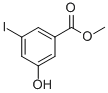 Benzoic acid, 3-hydroxy-5-iodo-, methyl ester Structure,50765-22-5Structure