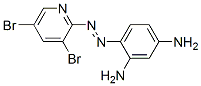 4-(3,5-Dibromo-2-pyridylazo)-1,3-phenylenediamine Structure,50768-79-1Structure