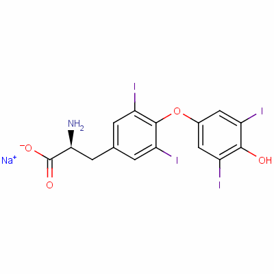 Thyroid powder,from porcine Structure,50809-32-0Structure