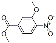 Methyl 3-methoxy-4-nitrobenzoate Structure,5081-37-8Structure