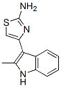 4-(2-Methyl-1H-indol-3-yl)-thiazol-2-ylamine Structure,50825-19-9Structure