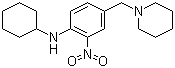 N-cyclohexyl-2-nitro-4-((piperidin-1-yl)methyl)benzenamine Structure,509094-05-7Structure