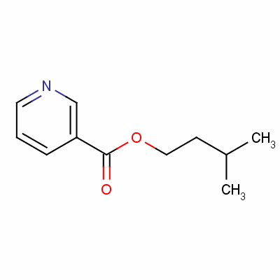 烟酸异戊酯结构式_50917-69-6结构式