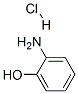 2-氨基苯酚盐酸盐结构式_51-19-4结构式