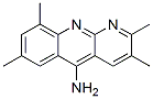 (9ci)-2,3,7,9-四甲基-苯并[b][1,8]萘啶-5-胺结构式_510710-87-9结构式
