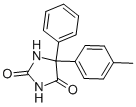 5-苯基-5-(对甲苯)海因结构式_51169-17-6结构式