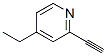 (9ci)-4-乙基-2-乙炔吡啶结构式_512197-93-2结构式