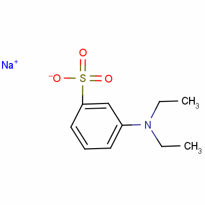 Benzenesulfonic acid, 3-(diethylamino)-, sodium salt Structure,5123-63-7Structure