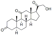 别孕甾烷-21-醇-3,11,20-三酮结构式_51297-06-4结构式