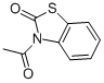 3-乙酰基-2-苯并噻唑酮结构式_51360-57-7结构式