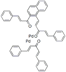 Tris(dibenzylideneacetone)dipalladium(0) Structure,51364-51-3Structure