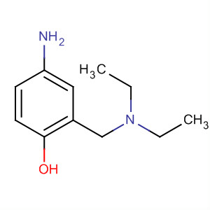 4-氨基-2-[(二乙基氨基)甲基]苯酚结构式_51387-92-9结构式