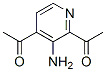 1,1-(3-氨基-2,4-吡啶二基)双乙酮结构式_51460-33-4结构式