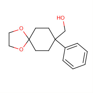 (8-苯基-1,4-二噁螺[4.5]-8-癸基)甲醇结构式_51510-00-0结构式
