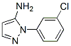 5-氨基-1-(3-氯苯基)-1H-吡唑-4-甲腈结构式_51516-68-8结构式