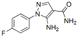 5-氨基-1-(4-氟苯基)-1H-吡唑-4-羧胺结构式_51516-69-9结构式