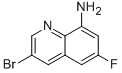 8-氨基-3-溴-6-氟喹啉结构式_515170-53-3结构式