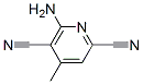 6-氨基-4-甲基-2,5-吡啶二甲腈结构式_51564-22-8结构式