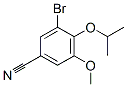 3-Bromo-4-isopropoxy-5-methoxybenzonitrile Structure,515848-62-1Structure