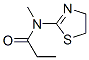 n-(4,5-二氢-2-噻唑)-n-甲基丙酰胺结构式_515863-54-4结构式