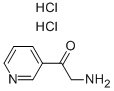 3-(2-氨基乙酰基)吡啶双盐酸盐结构式_51746-82-8结构式
