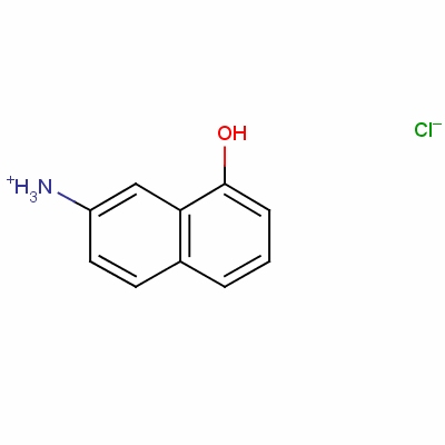 7-氨基-2-萘酚盐酸盐结构式_51761-16-1结构式