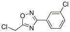 5-(Chloromethyl)-3-(3-chlorophenyl)-1,2,4-oxadiazole Structure,51802-78-9Structure