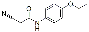 2-氰基-N-(4-乙氧基苯基)-乙酰胺结构式_51838-07-4结构式