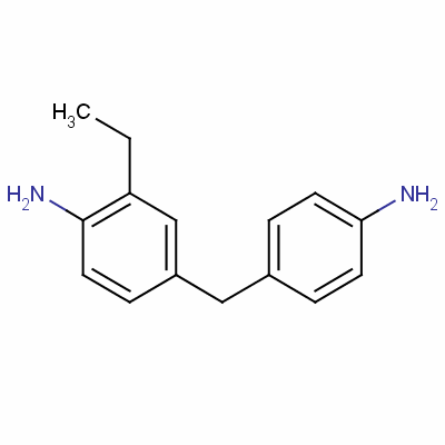 4-[(4-氨基苯基)甲基]-2-乙基苯胺结构式_51839-50-0结构式