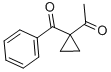 1-乙酰基-1-苯甲酰基环丙烷结构式_5186-09-4结构式