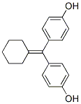 Cyclofenildiphenol, 4,4-Cyclohexylidenemethylenediphenol Structure,5189-40-2Structure