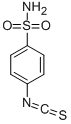 4-异硫代氰酰基苯磺酰胺结构式_51908-29-3结构式