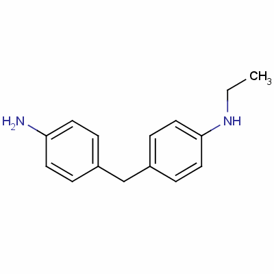 4-(4-氨基苄基)-n-乙基苯胺结构式_51947-46-7结构式
