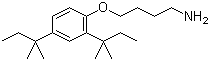 4-(2,4-二特戊基苯氧基)丁胺结构式_51959-14-9结构式