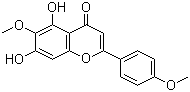 Pectolinarigenin Structure,520-12-7Structure