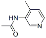 3-乙酰氨基-4-甲基吡啶结构式_52090-68-3结构式