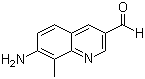 7-氨基-8-甲基喹啉-3-甲醛结构式_521074-55-5结构式